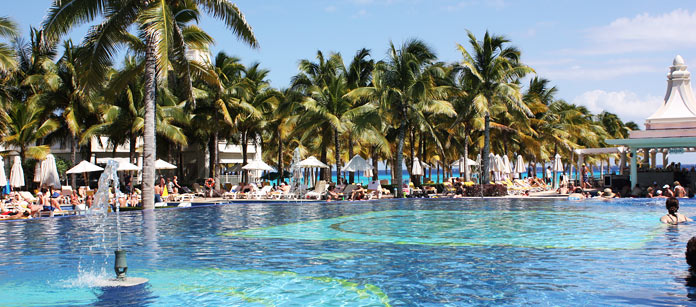 All Inclusive på hotell RIU Palace Riviera Maya.