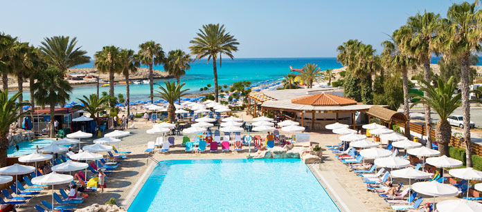 All Inclusive på hotell Pavlo Napa.