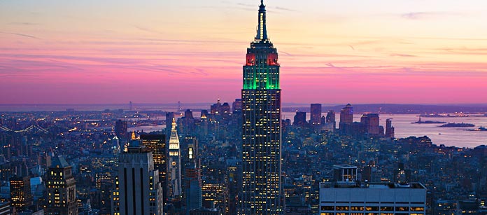Weekendtur til New York med fly og hotell.
